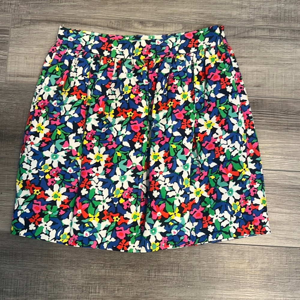Kate spade floral skirt